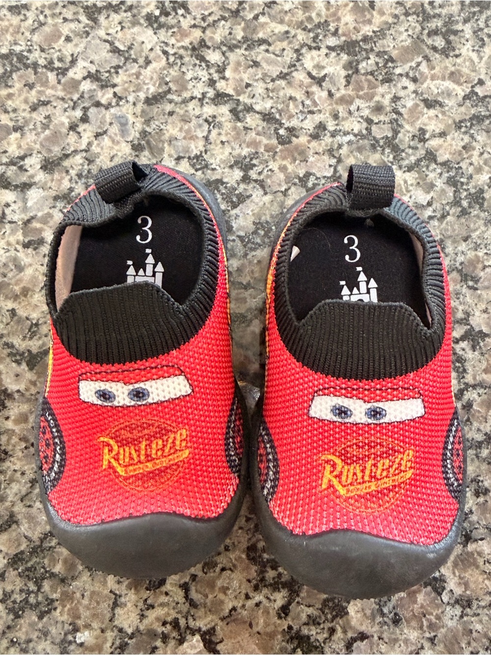 Disney Red Lightning McQueen Slip-On Water Shoes - Picture 3 of 4